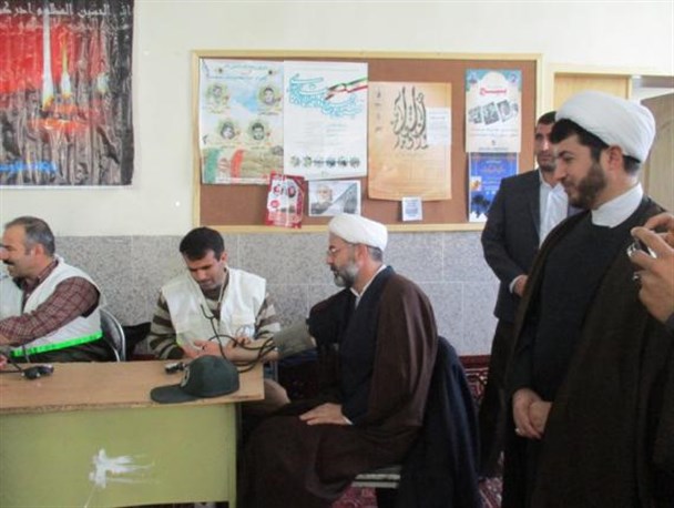 ویزیت رایگان توسط بسیج جامعه پزشکی قهاوند