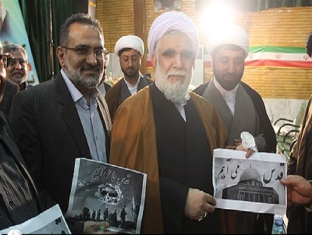وزیر سابق ارشاد و دبیرکل مجمع جهانی اهل بیت به کمپین “قدس می آییم” پیوستند/عکس