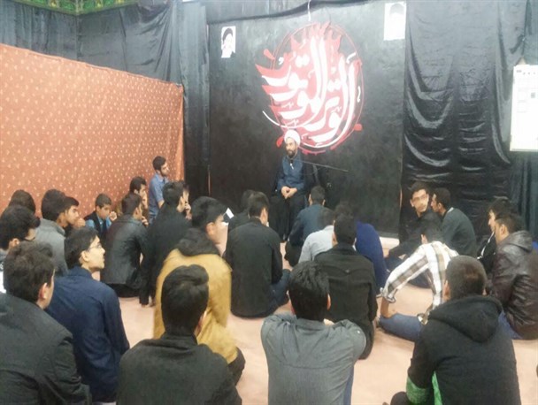 مراسم سوگواری اربعین حسینی در دانشگاه صنعتی بیرجند برگزار شد