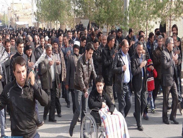 عزاداری اربعین حسینی در شرق اصفهان+ تصاویر