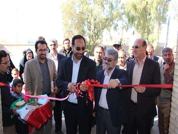 افتتاح کتابخانه عمومی مرکز بخش قطرویه