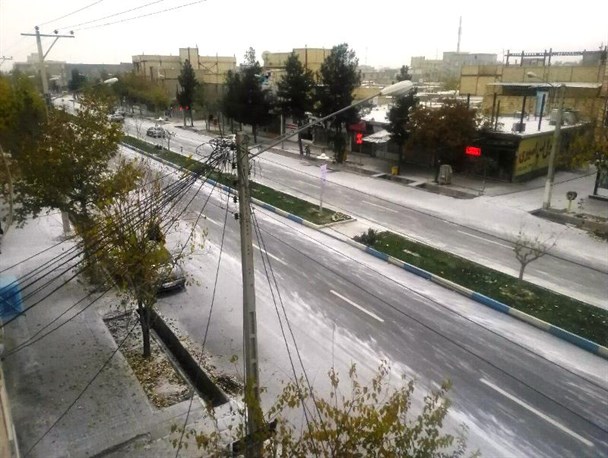 درگز سفید پوش شد+عکس