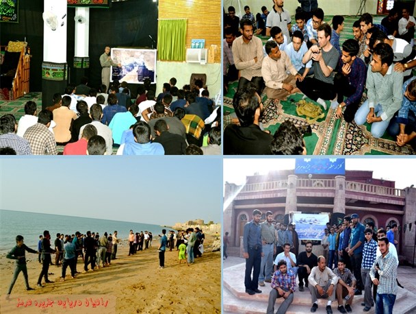 برگزاری اردوی دانشجویی راهیان نور دریایی خلیج فارس+تصاویر