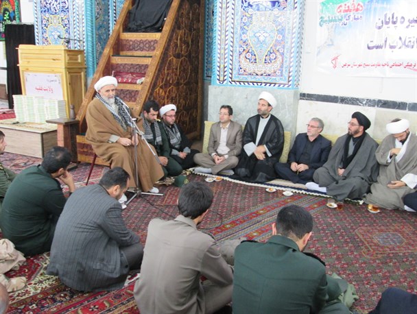 دیدار مسئولین با امام جمعه سرعین+عکس