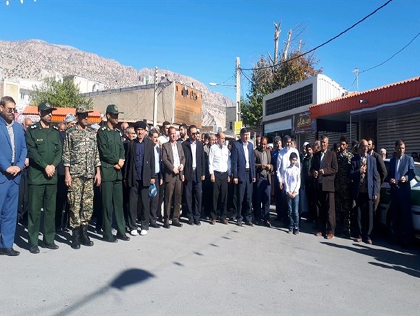 تجمع خودجوش مردم آبدانان علیه اغتشاشگران امنیت کشور+تصاویر