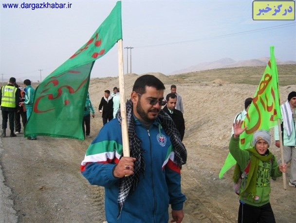 پیاده روی کارکنان نیروی انتظامی شهرستان درگز