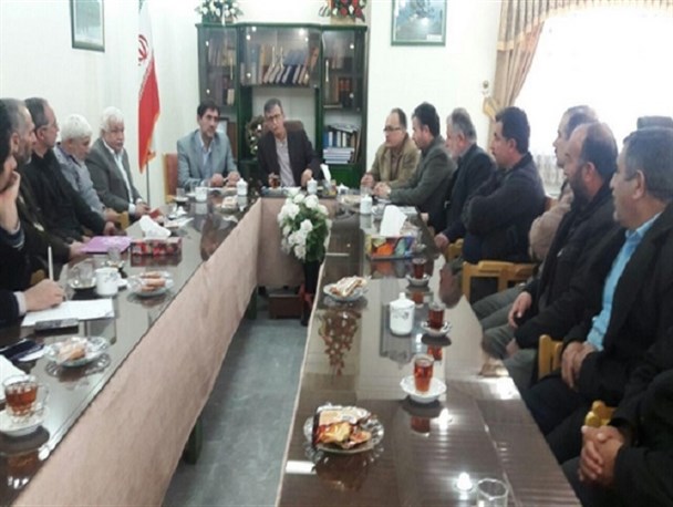 دیدار فرماندار شفت با مدیران و رانندگان بخش حمل و نقل عمومی