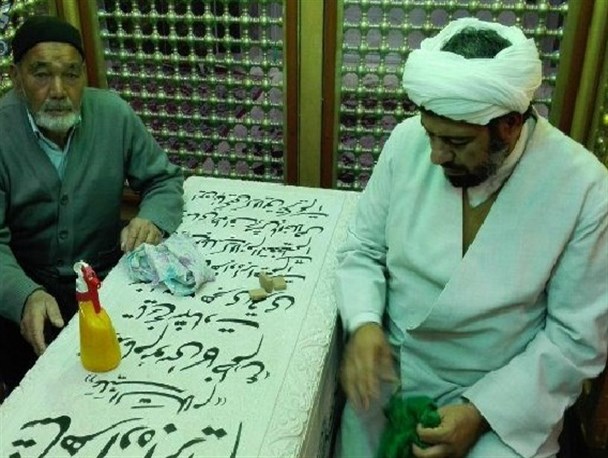 مراسم غبارروبی امامزاده ابراهیم سعید آباد/ تصاویر