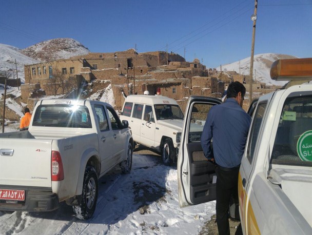 نجات جان مادر باردار و نوزاد روستایی در ماهنشان+تصاویر