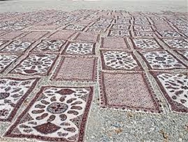 احیاء گازرکاری (شستشوی پارچه قلمکار) در پارک ناژوان اصفهان
