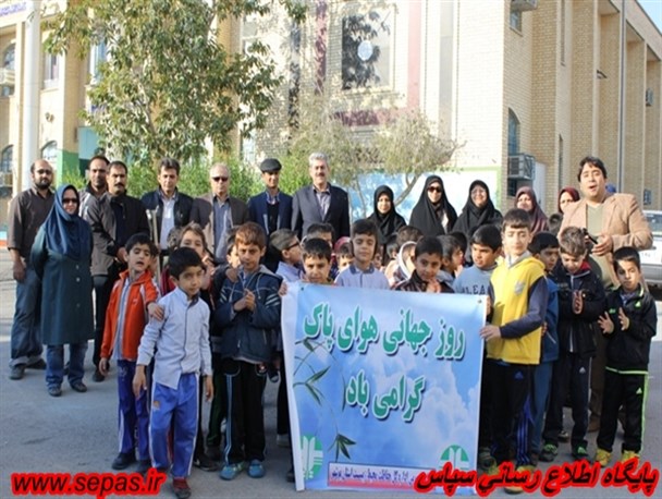 کاشت نهال در مدارس شهر بوشهر به مناسبت هوای پاک+ تصویر