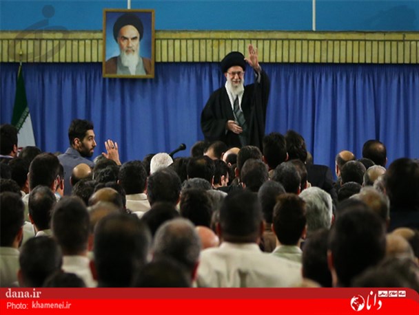 گزارش تصویری/دیدار قهرمانان آسیایی و پارا آسیایی با رهبر انقلاب