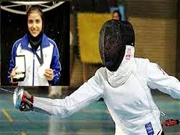 شمشیرباز ارومیه ای مدال برنز جایزه بزرگ ایران را کسب کرد