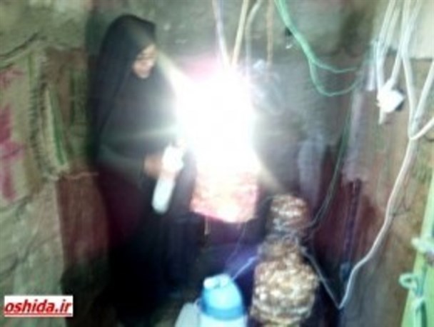 بانوی سیستانی که در سه متر ناقابل دست به تولید زد