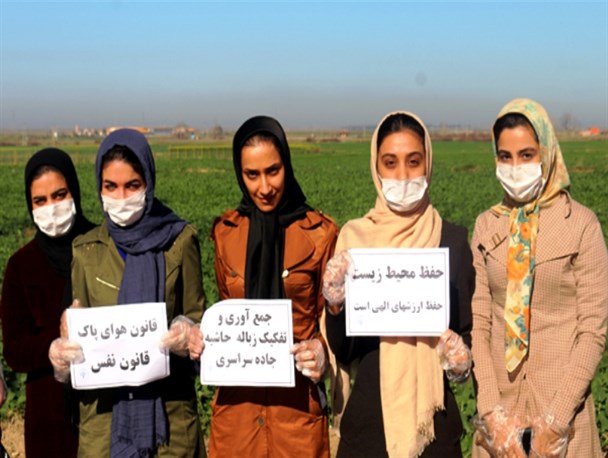 حرکتی مردمی برای پاکسازی حاشیه جاده گلوگاه از زباله