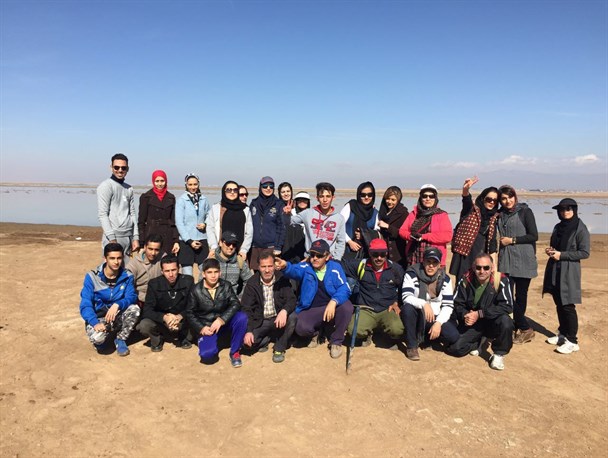 تالاب نوردی ۳۰ کوهنوردی آبیکی در تالاب صالحیه