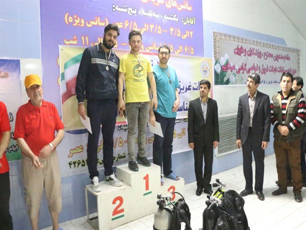 مسابقات نجات غریق وغواصی با حضور 70 ناجی برگزار شد
