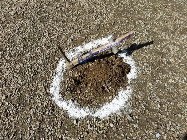 کلنگ زنی مدرسه 6 کلاسه روستای ماکران