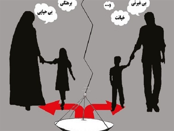 مهمترین دلیل طلاق بین خانواده های اشتهارد/ برخی آثار مخرب ماهواره را جدی نمیگیرند
