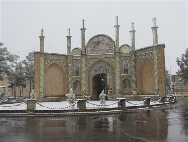 بارش برف زمستانی در سمنان