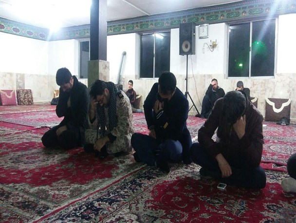 مراسم عزاداری ایام فاطمیه و یادبودشهید آتش نشان محسن روحانی در روستای اردجان برگزار شد