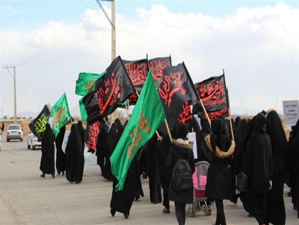 همایش رهروان فاطمی با حضور بانوان برخوار برگزار شد/ تصاویر