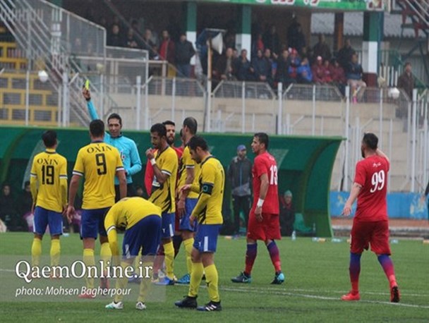 تساوی خانگی نساجی ماندران مقابل اکسین البرز