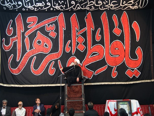مراسم شهادت حضرت زهرا(س)در برازجان برگزار شد + تصاویر