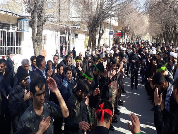 برگزاری مراسم عزاداری شهادت حضرت فاطمه (س) در فارسان