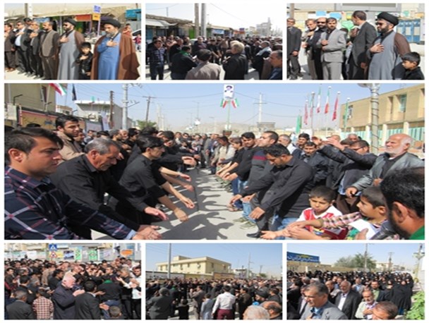 عزاداری فاطمیون شهرستان لنده درسالروز شهادت حضرت فاطمه زهرا (س)+ تصاویر