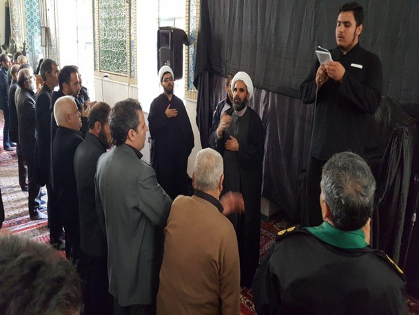 برگزاری عزاداری شهادت حضرت فاطمه(س) در کنگاور + تصاویر