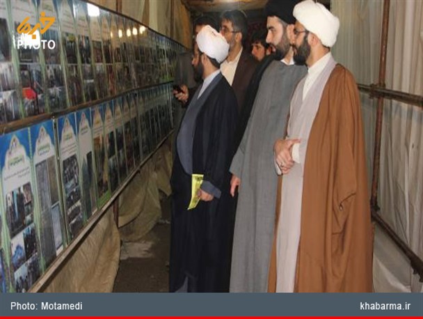 مسئول اداره اوقاف استان از خیمه معرفت آستان سیدالکریم (ع) بازدید کرد
