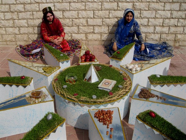 تصاویر/جشنواره سفره های هفت سین درگچساران
