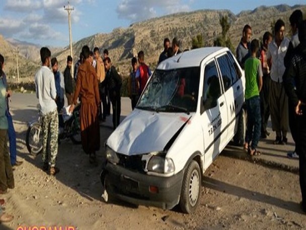 دومین تصادف خونین در شهرستان چرام در آستانه سال نو+تصاویر