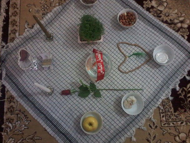 ساده ترین سفره هفت سین رودبار با رمز عملیات کربلای ۱ماندگار شد/تصاویر