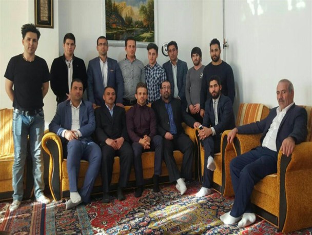 عید دیدنی ورزشکاران پارس آباد با افشین بیابانگرد در زادگاهش+عکس