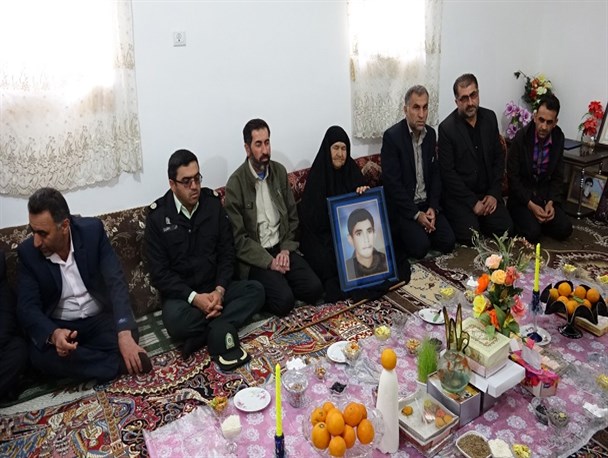 عید فاطمی با خانواده شهدا کوهرنگ + تصاویر