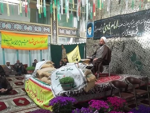 تجدید بیعت مردم عسگران با شهدا در اولین روز سال/ تصاویر