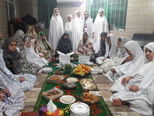 ۳۰۰ نفر در مراسم معنوی اعتکاف گالیکش شرکت کردند + تصاویر