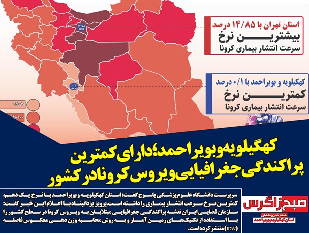 سنگ تمام استانداری و سپاه در مقابله با کرونا/کهگیلویه و بویراحمد پاکترین استان کشور+تصاویر