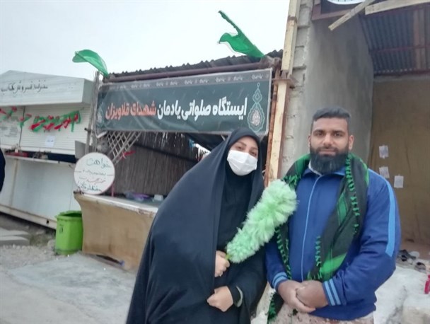 عشق به شهدا زوج ایوانی را به قلاویزان کشاند