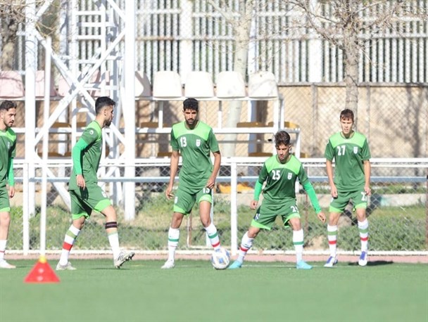 برگزاری اولین تمرین تیم امید با حضور ۱۲ بازیکن