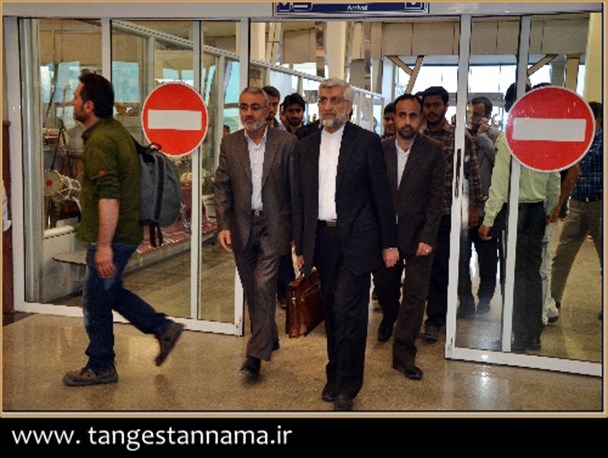 گزارش تصویری/ سعید جلیلی وارد بوشهر شد