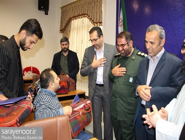 تجلیل از جانبازان شهرستان نور