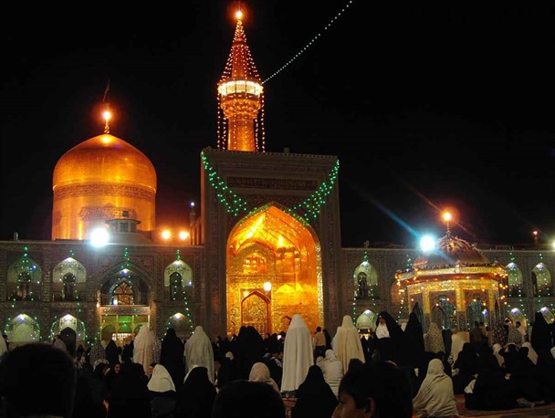 جشن میلاد امام سجاد(ع) در بارگاه منور رضوی برگزار شد