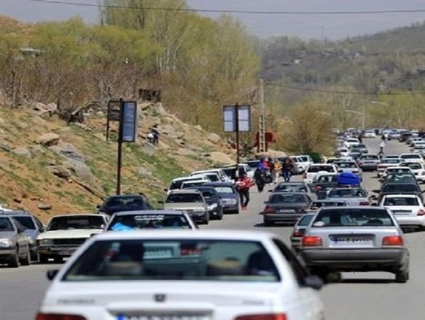 ترافیک سنگین در آزادراه قزوین- کرج/ ترافیک تردد جاده‌ای 12 درصد افزایش یافت