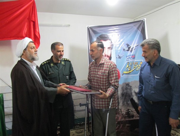 برگزاری جشن نیمه شعبان در روستاهای خمین/تجلیل از جانباز مدافع حرم