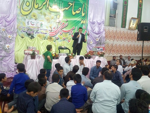 جشن بزرگ نیمه شعبان در خلیل آباد برگزار شد + تصاویر