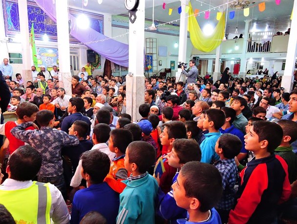 اجتماع عظیم عاشقان منتظر در مسجد جوادالائمه علیه السلام درگز+تصاویر