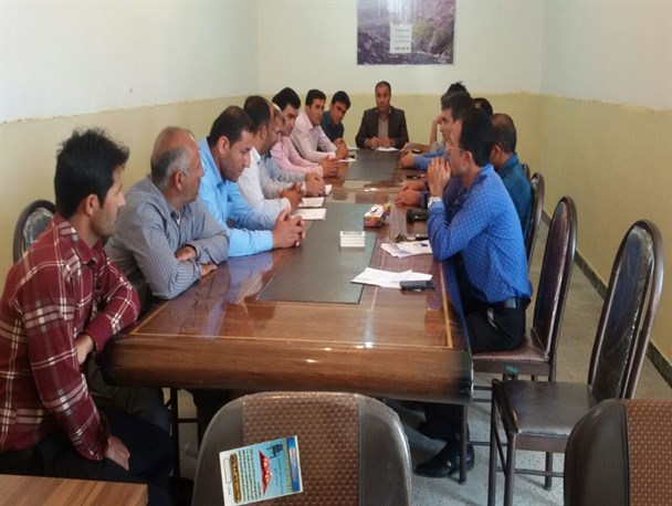 برگزاری جلسه مشترک روسای شوراهای اسلامی ودهیاران با بخشدارموگرمون+تصاویر
